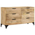 Rustika Rowe -  Drawer Cabinet Solid Mango Wood 140x45x80 cm